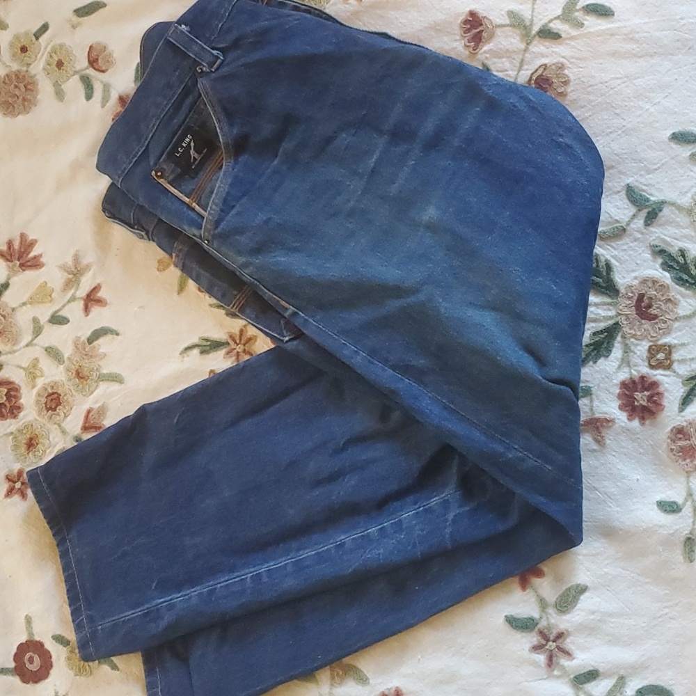 Men’s Straight Jeans - Dark Blue